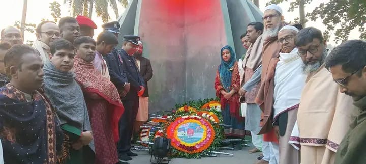 নাটোরের গুরুদাসপুরে মহান বিজয় দিবসে জামায়াতে বিজয় র‍্যালি ও দোয়া মাহফিল।