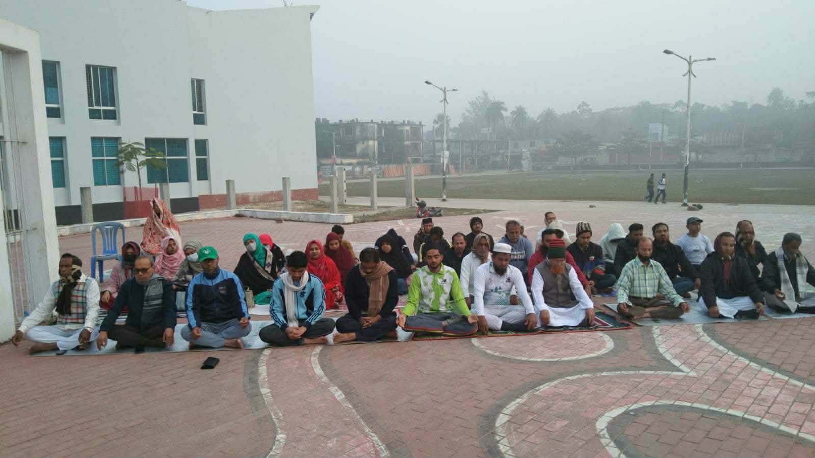 ভোলা সেল-এর উদ্যোগে কোয়ান্টাম ফাউন্ডেশন  পালিত হলো বিশ্ব মেডিটেশন দিবস