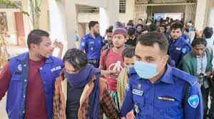 টেকনাফে আটক ৫২ রোহিঙ্গা অনুপ্রবেশকারী কারাগারে