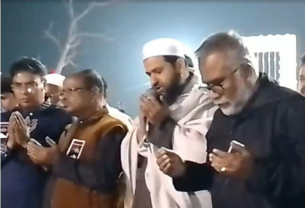 মোনাজাতে জিয়াউর রহমানের নাম না নেওয়ায় হট্টগোল, আবার হলো মোনাজাত