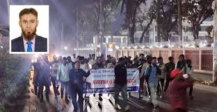 কুষ্টিয়া ডিসির বদলি বাতিলের দাবিতে ‘জুলাই যোদ্ধাদের’ বিক্ষোভ