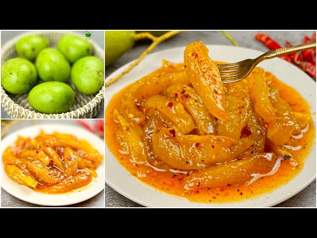 কাঁচা আমের খোসাসহ টক-ঝাল আচার তৈরির রেসিপি - প্রভাতী নিউজ 