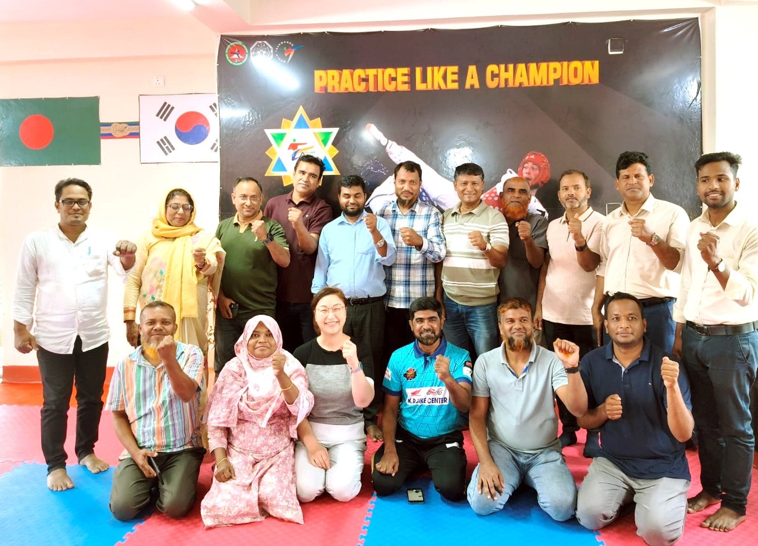 স্কুল-মাদ্রাসায় তায়কোয়ান্দো যুক্ত, রাজশাহীতে ফ্রি প্রশিক্ষণ উদ্যোগ