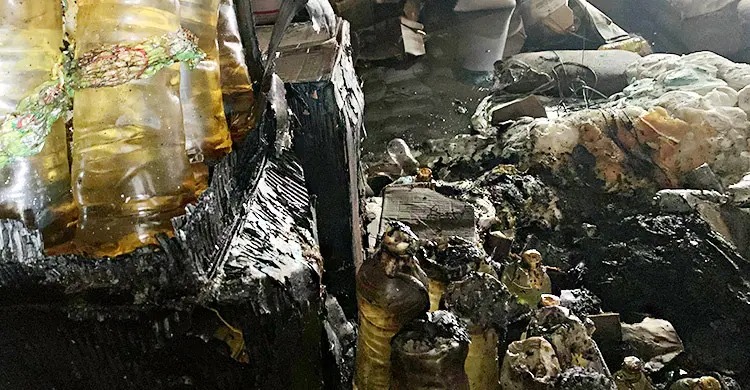 পবার টিসিবি গুদামে আগুন, পুড়েছে তেল-ডাল-চিনিসহ বিপুল পণ্য