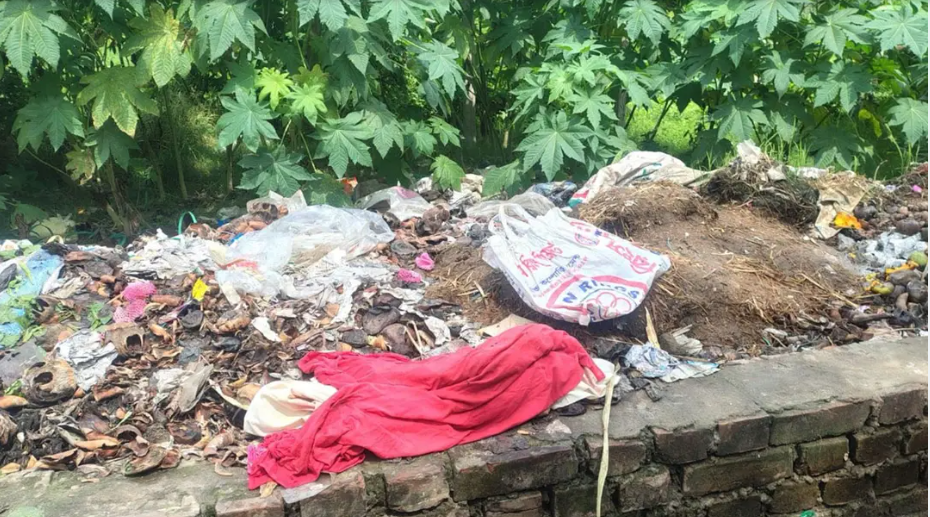 রাজবাড়ীতে ময়লার ভাগাড় থেকে কাপড়ে মোড়ানো নবজাতকের মরদেহ উদ্ধার